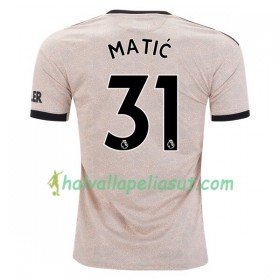 Jalkapallo Pelipaidat Manchester United Nemanja Matic 31 Vieraspaita 2019-2020 Lyhythihainen
